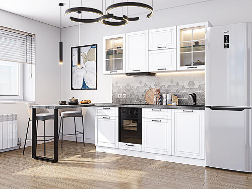 Кухня, Дублин-03 Special White, Special White