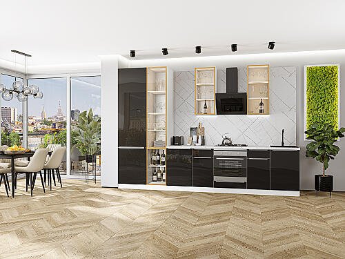 Кухня, Фьюжн-08 Anthracite, Anthracite