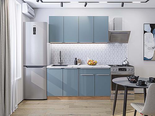 Кухня, Фьюжн-10 Silky Blue, Silky Blue