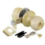 Фурнитура, Ручка защелка DK672 SB-ET (6072 SB-E) (кл./фик.) мат. золото, Матовое золото