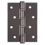 Фурнитура, Петля универсальная IN4400U-BL GR (4BB/BL 100x75x2,5) графит БЛИСТЕР, Графит