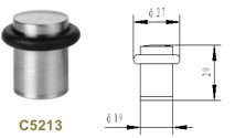 Фурнитура, LOCK 4585 5-60B D CHROME