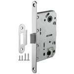 Фурнитура, Защелка врезная PLASTLP96WC-50 CP хром, Хром