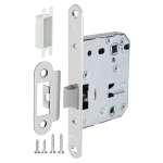 Фурнитура, Защелка врезная PLASTP82-50 (P82-50) CP хром, Хром