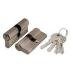Фурнитура, Цилиндровый механизм (AX100/70) AX1000Key70 (30+10+30)/HD AB бронза 4Key, Бронза