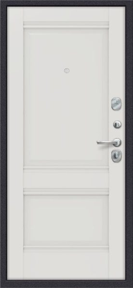 Входная дверь, Porta R-4 402B/К42 T80 White/ Букле Графит, Порошковое напыление