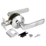 Фурнитура, Ручка защелка DK624 CP-PS (6024 CP-P) (без фик.) хром, Хром