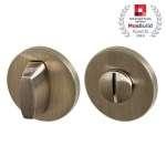 Фурнитура, Ручка поворотная BK6.R.URS52 (WC-BOLT BK6 URS) AB-7 бронза, Бронза
